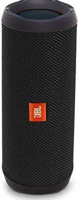 JBL Flip 4, Black - Waterproof, Portable & Durable Bluetooth Speaker - Up to 12 Hours of Wireless Streaming - Includes Noise-Cancelling Speakerphone, Voice Assistant & JBL Connect+